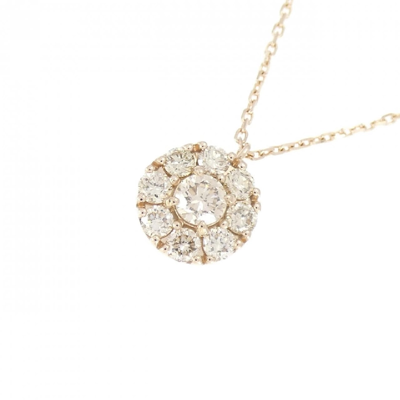 K18PG Dây chuyền kim cương 0.50CT - Hàng hiệu Chính hãng 862154