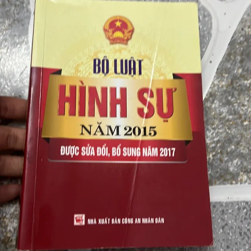 [luật- chính trị] Bộ luật Hình sự 2015 (sửa đổi 2017] 780090