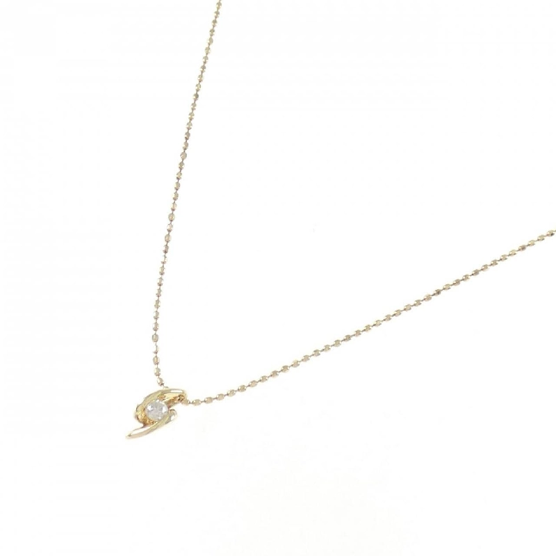 Dây chuyền kim cương K18YG 0.06CT - Hàng hiệu Chính hãng 863661