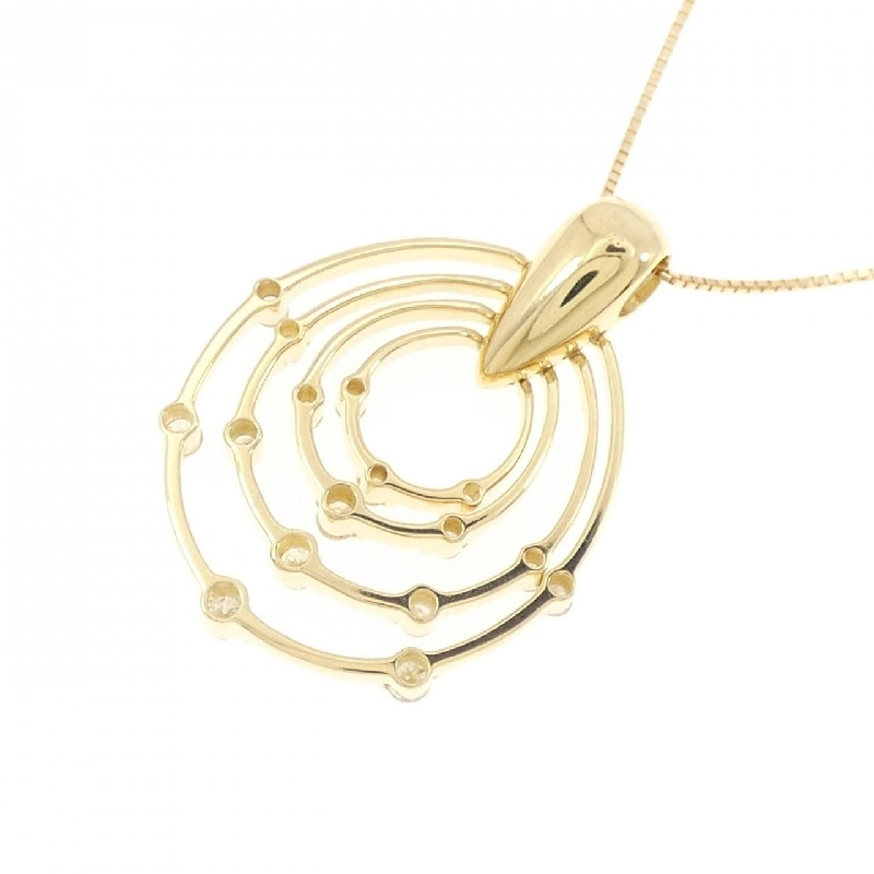 K18YG Dây chuyền kim cương 0.50CT - Hàng hiệu Chính hãng 861676