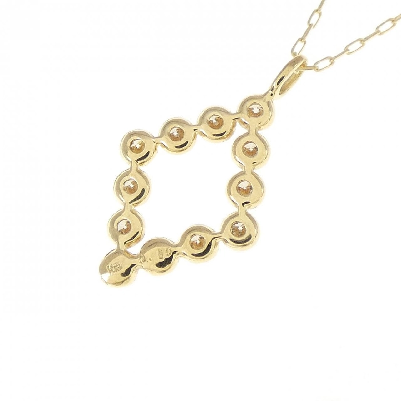 K18YG Dây chuyền kim cương 0.10CT - Hàng hiệu Chính hãng 859701