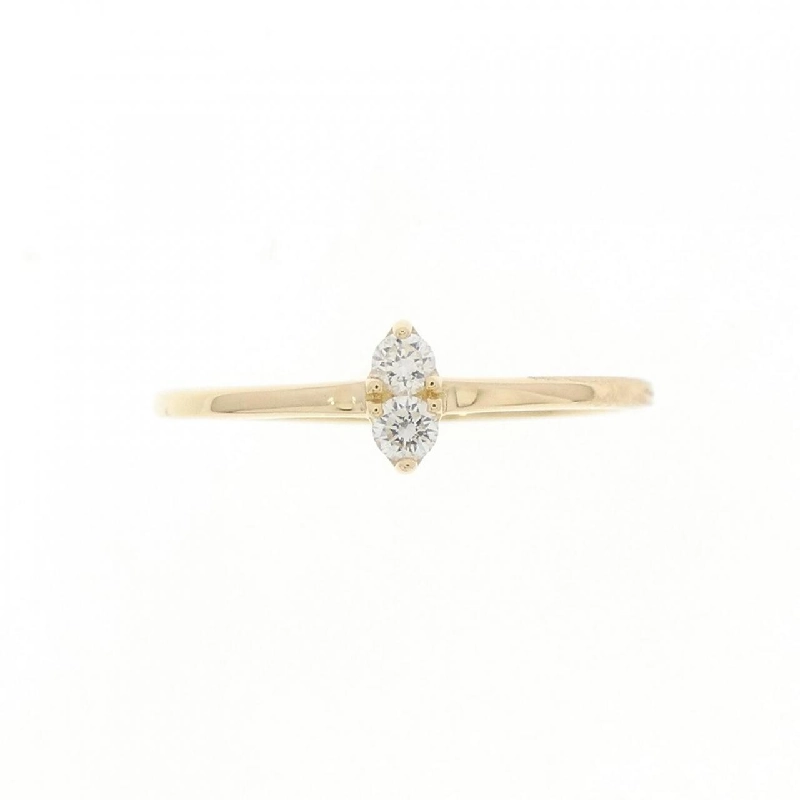 【Remake】Nhẫn kim cương K18YG 0.06CT 673229