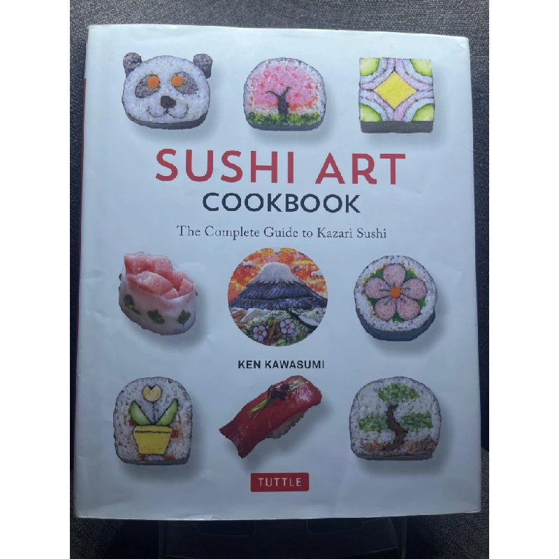 Sushi art cookbook mới 90% sách tranh màu ngoại văn nấu ăn sushi Ken Kawasumi HPB1605 SÁCH NGOẠI VĂN 181348