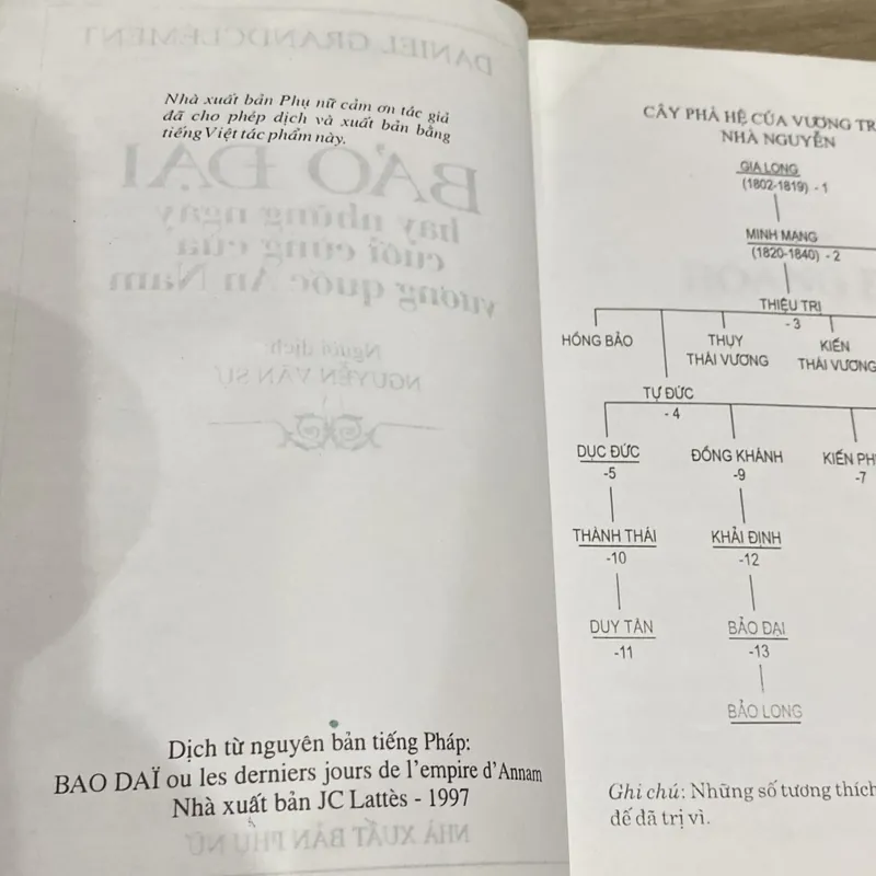 BẢO ĐẠI HAY NHỮNG NGÀY CUỐI CÙNG CỦA VƯƠNG QUỐC AN NAM (XB 2007) 739018