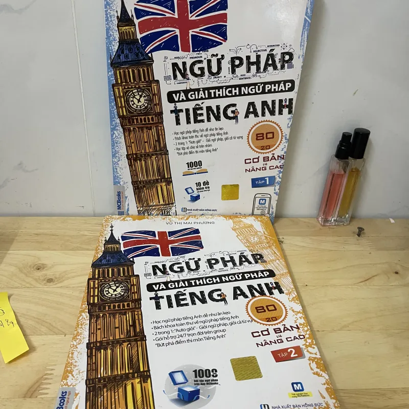 Ngữ pháp và giải thích ngữ pháp tiếng Anh (2cuốn ) 1040740