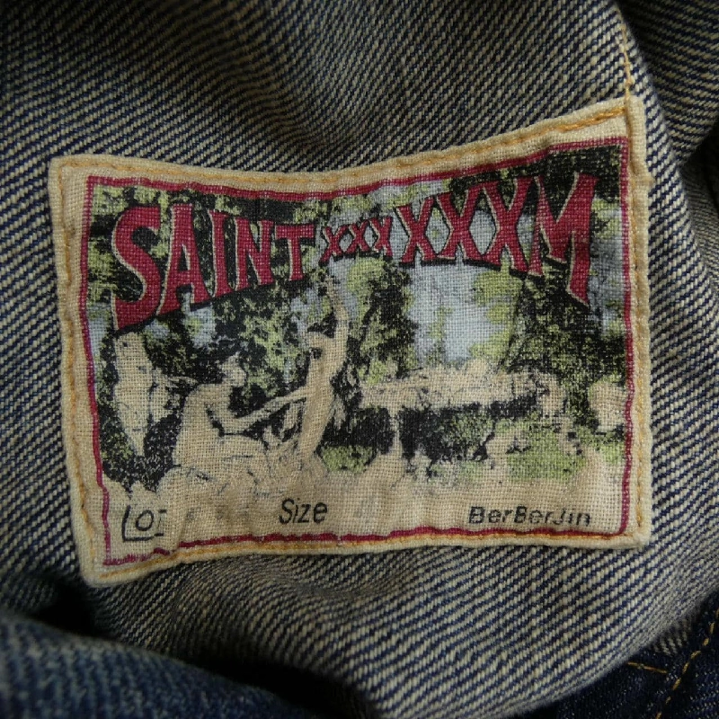 Áo khoác denim SAINT MICHAEL SM-HR8-0000-C39 - Hàng hiệu Authentic 894116