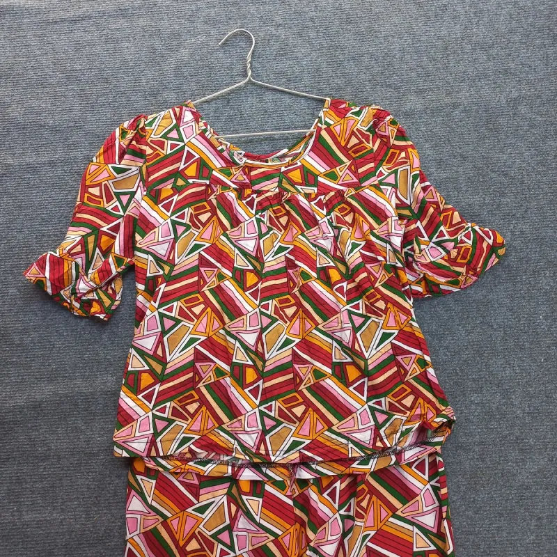 Bộ mặc nhà vải tole họa tiết 932349