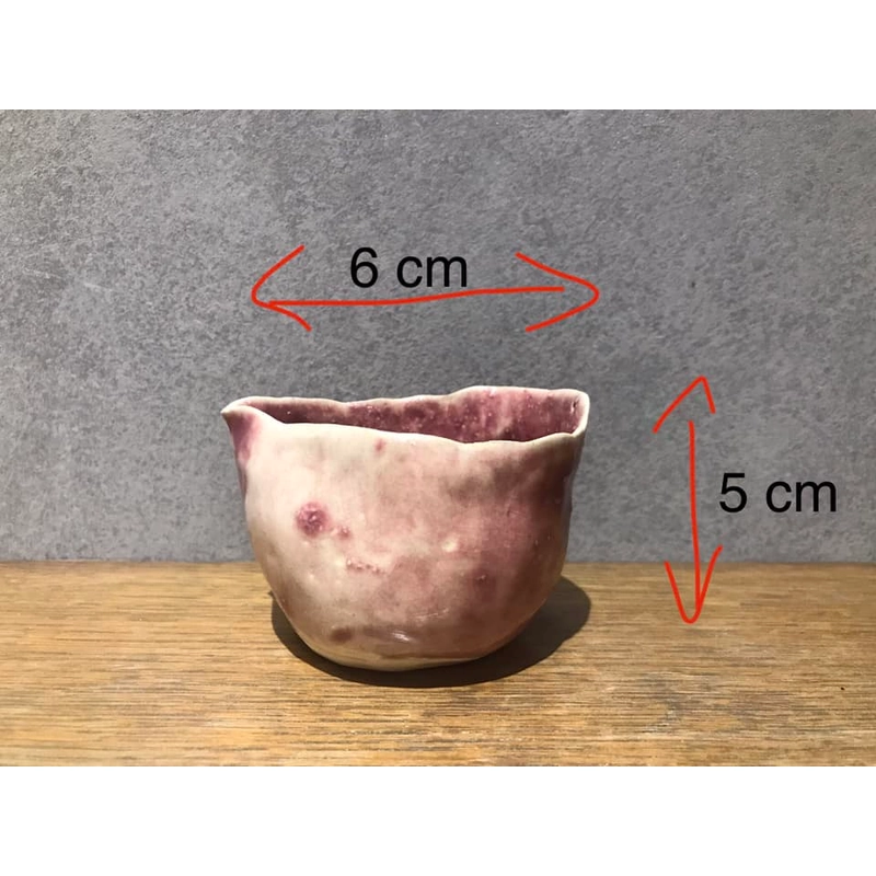 Chén mẫu men test handmade - 6 * 5 cm - sản phẩm mẫu test từ studio gốm 271774