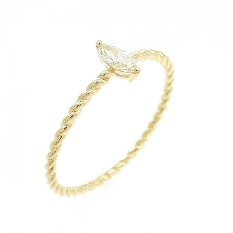 Nhẫn kim cương K18YG 0.13CT - Hàng hiệu Authentic 847891