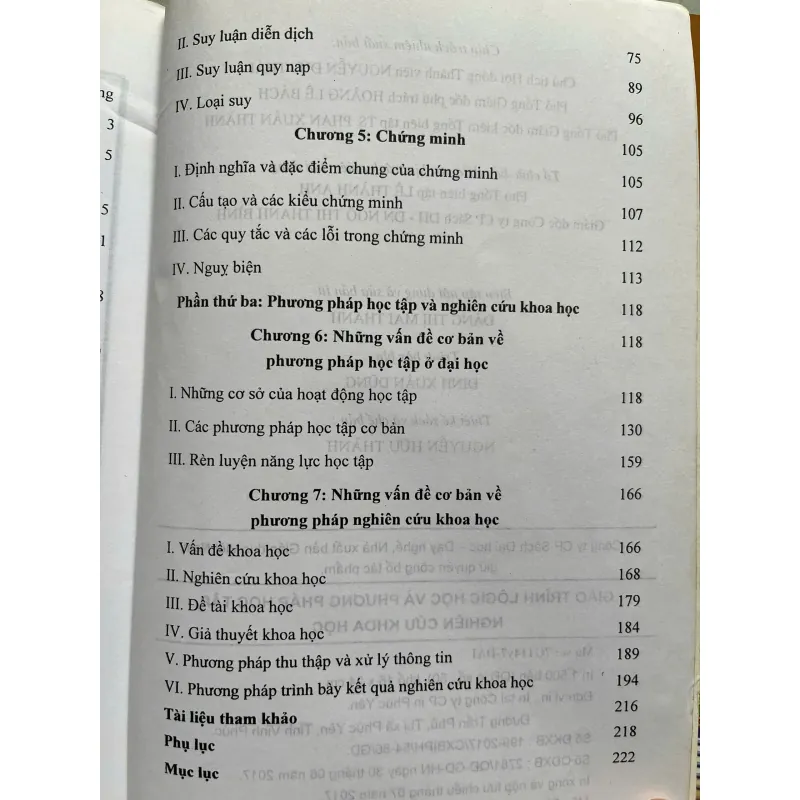 GIÁO TRÌNH LOGIC HỌC VÀ PHƯƠNG PHÁP HỌC TẬP,NGHIÊN CỨU KHOA HỌC 702197