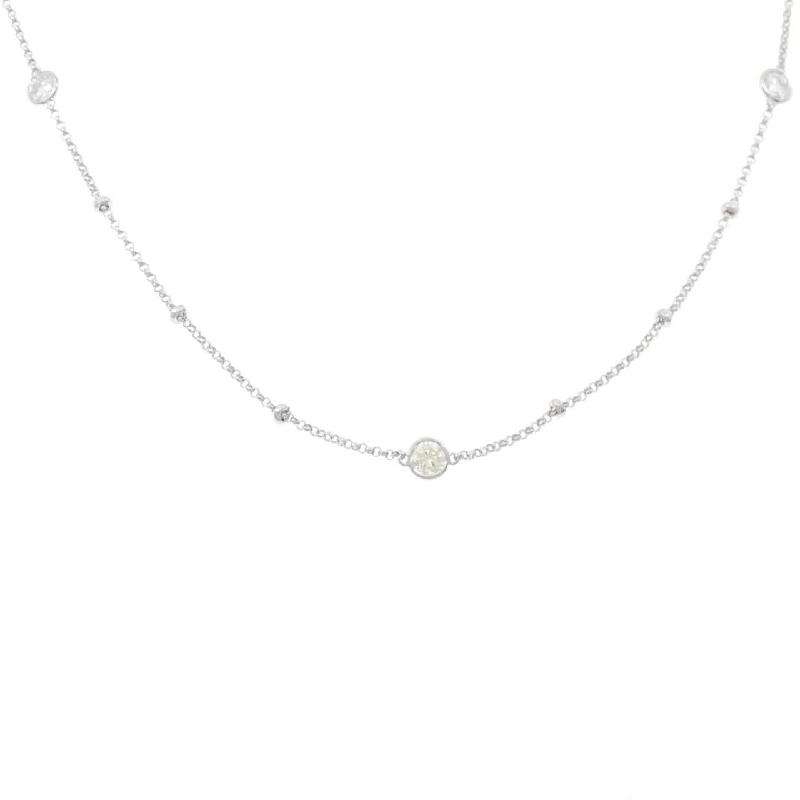 Dây chuyền kim cương 750WG 1.13CT - Hàng hiệu Chính hãng 851133