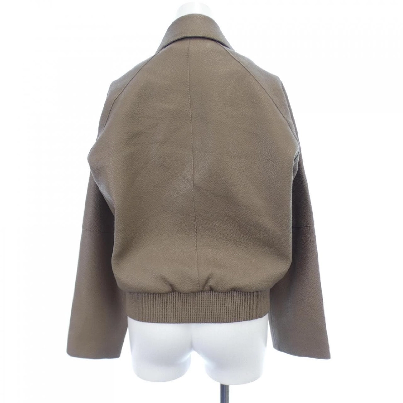 【Mã giảm giá】Áo khoác da HERMES 638052