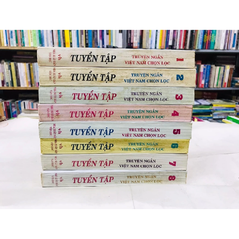 Tuyển tập truyện ngắn Việt Nam chọn lọc - Lữ Huy Nguyên & Chu Giang biên soạn ( trọn bộ 8 tập ) 127419