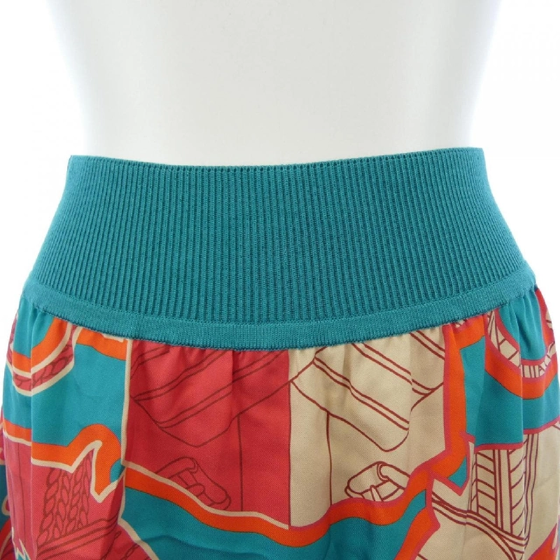 HERMES TATERSALE EN ZIGZAG 2E2807DN Váy lụa - Hàng hiệu Chính hãng 810340