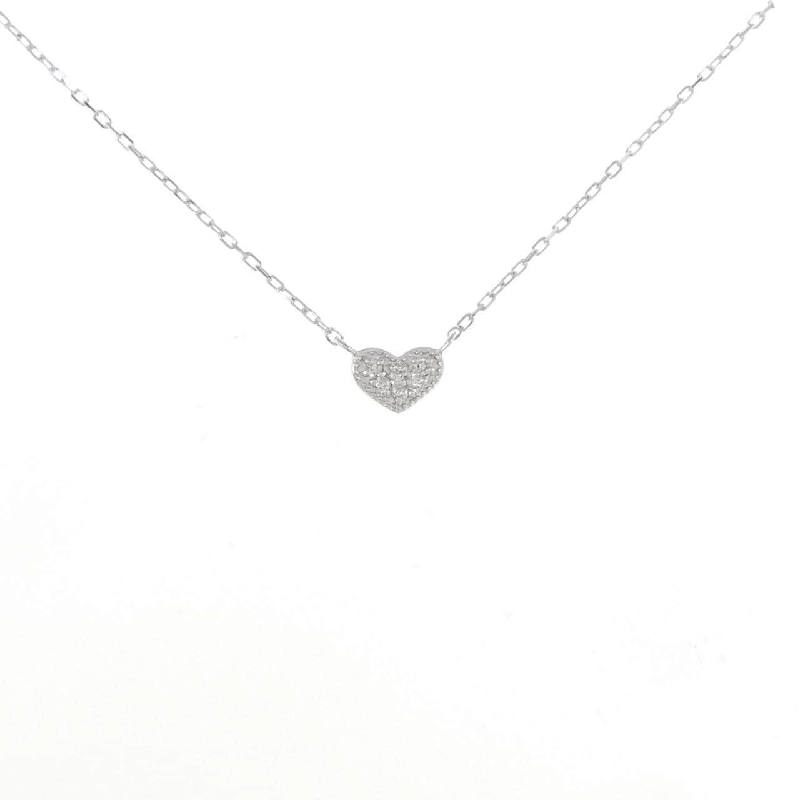 K10WG Dây chuyền kim cương hình trái tim 0.04CT - Hàng hiệu Chính hãng 860155