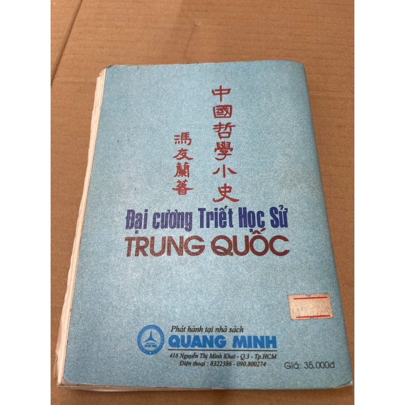 Đại Cương Triết Học Sử Trung Quốc - NXB Thanh Niên .56 315186