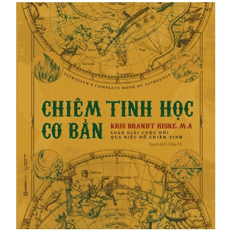 Chiêm tinh học cơ bản (Bìa Cứng) - Kris Brandt Riske, M.A.2021 New 100% HCM.PO 347104