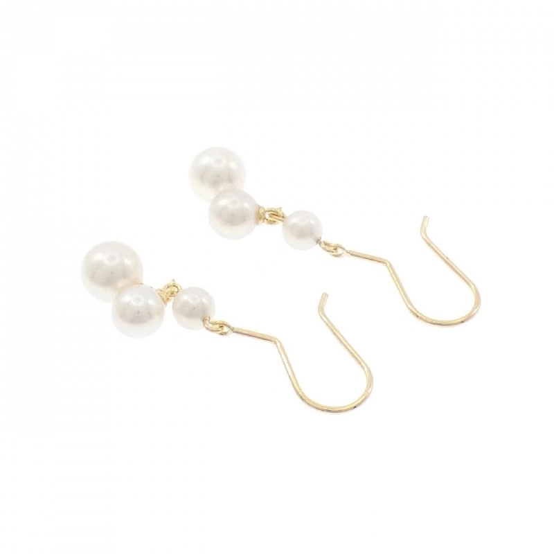 K18YG Bông tai ngọc trai Akoya - Hàng hiệu Authentic 868162