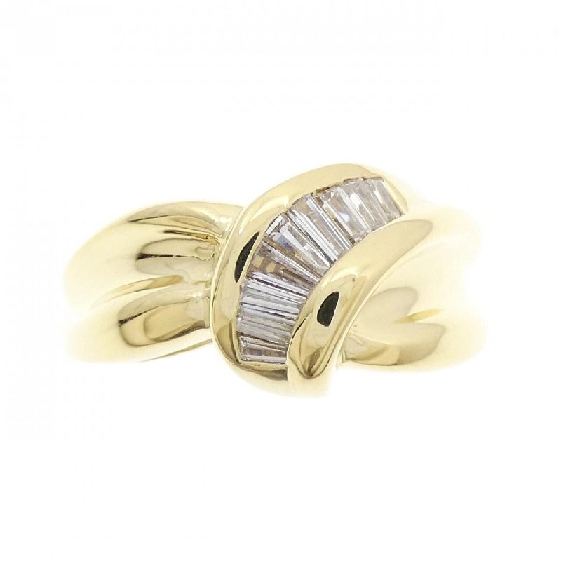 Nhẫn kim cương K18YG 0.22CT - Hàng hiệu Authentic 854163