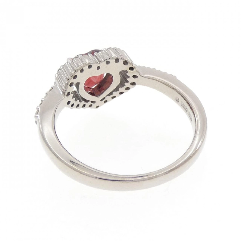 Nhẫn Garnet Hình Trái Tim K18WG - Hàng hiệu Chính hãng 852150
