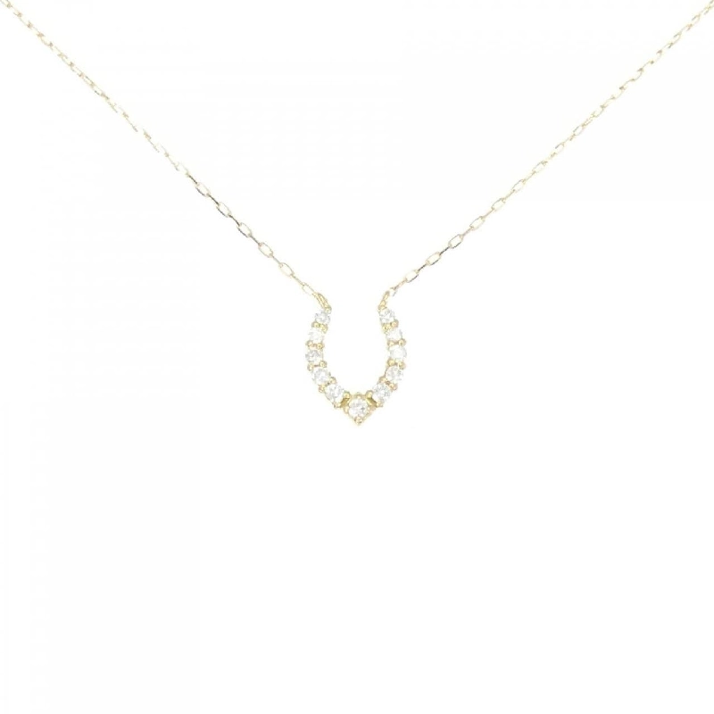 Dây chuyền kim cương K18YG 0.10CT - Hàng hiệu Chính hãng 864089