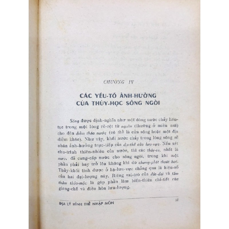 Địa lý hình thể nhập môn - Liêu Kim Sanh 126706