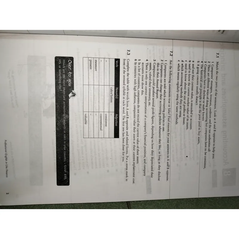 Professional English in Use - Tiếng anh lĩnh vực tài chính photo, có take note bên trong 932217