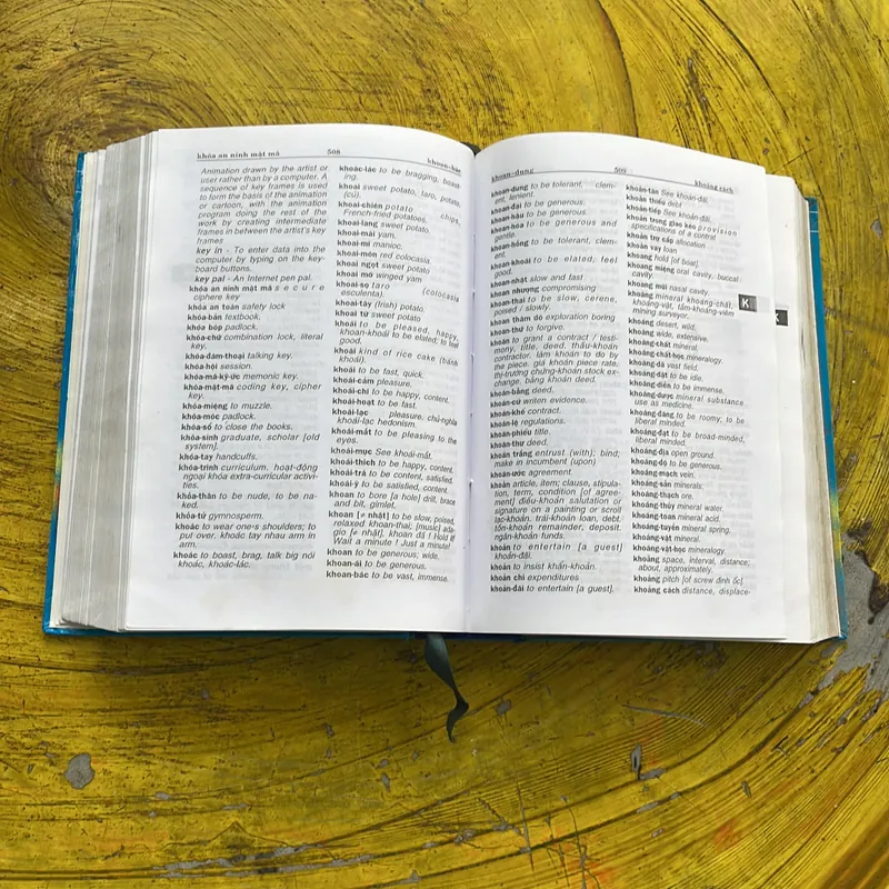 TỪ ĐIỂN VIỆT- ANH MODERN DICTIONARY- QUANG HÙNG 689626