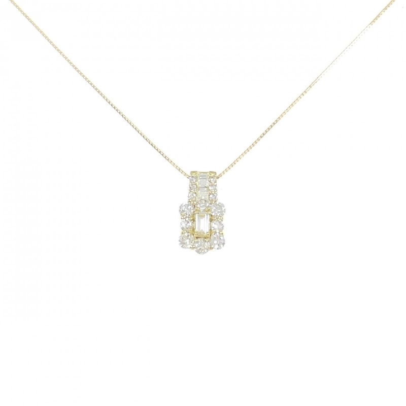 Dây chuyền kim cương K18YG 0.70CT - Hàng hiệu Chính hãng 861624