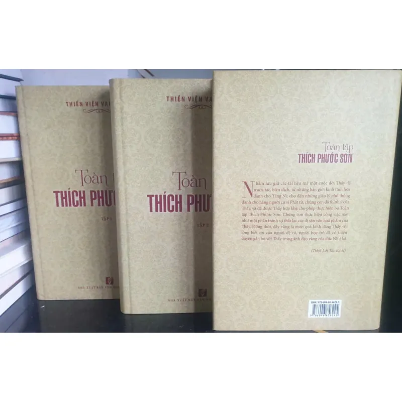 Toàn Tập Thích Phước Sơn Tập 1-3 - Thư Viện Vạn Hạnh mới 712185