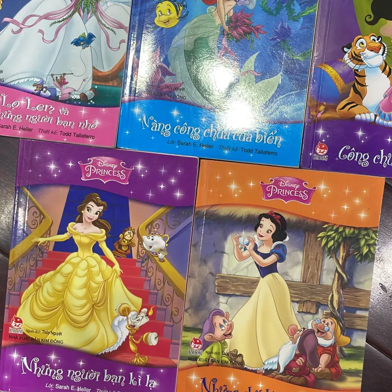 Công chúa Disney - Disney Princess - bộ sách 5 cuốn - Kim Đồng 1027164