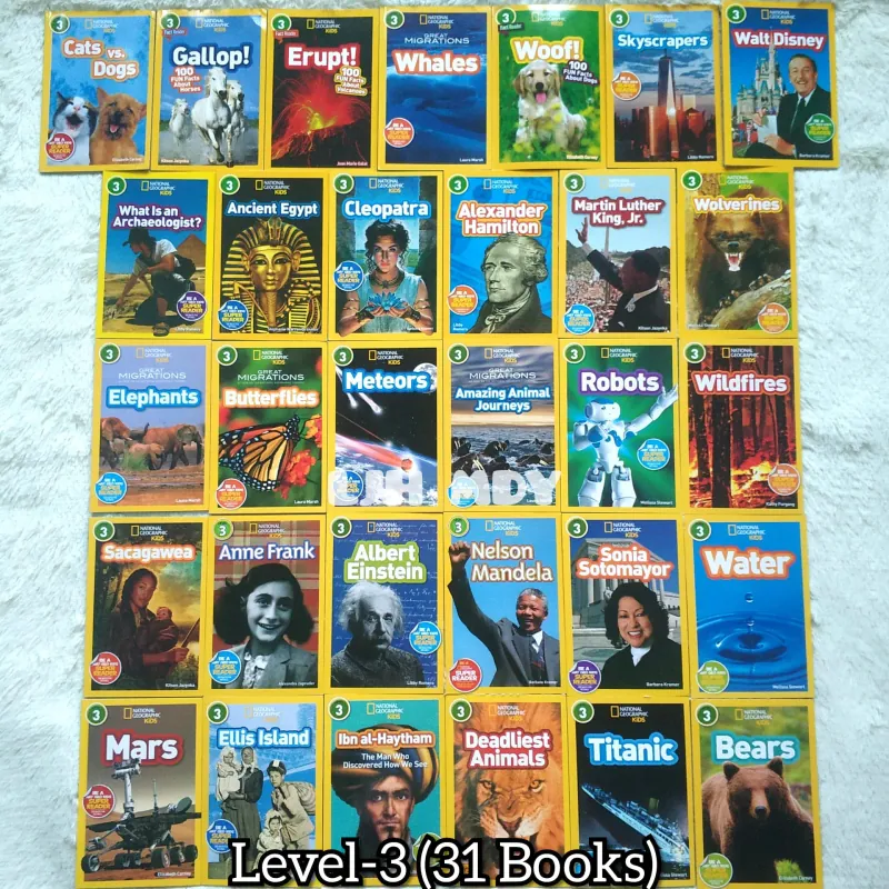 National geographic (Sách nhập) - Level 3 - 38 quyển + File Mp3 759654