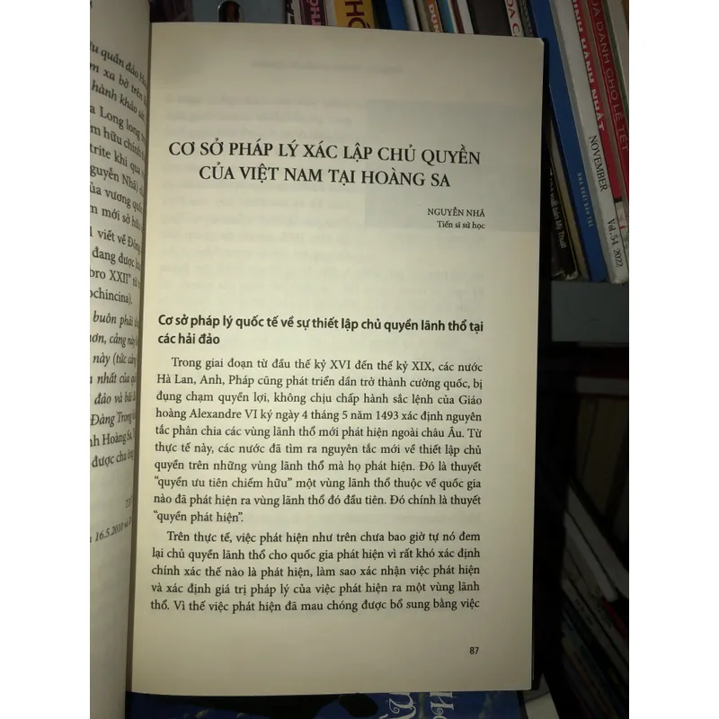 Bằng chứng lịch sử và cơ sở pháp lý Hoàng Sa, Trường Sa là của Việt Nam  730989