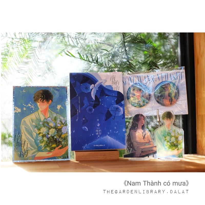 Tiểu thuyết tiếng Trung "Nam Thành Có Mưa" - Minh Khai Dạ Hợp, mới 99%, đủ phụ kiện 383345