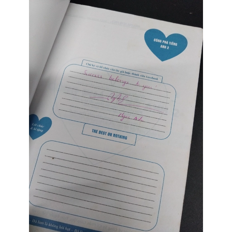 Công phá tiếng Anh 2 mới 80% bẩn rách gáy có chữ ký tác giả 2017 HCM2608 GIÁO TRÌNH, CHUYÊN MÔN 916719