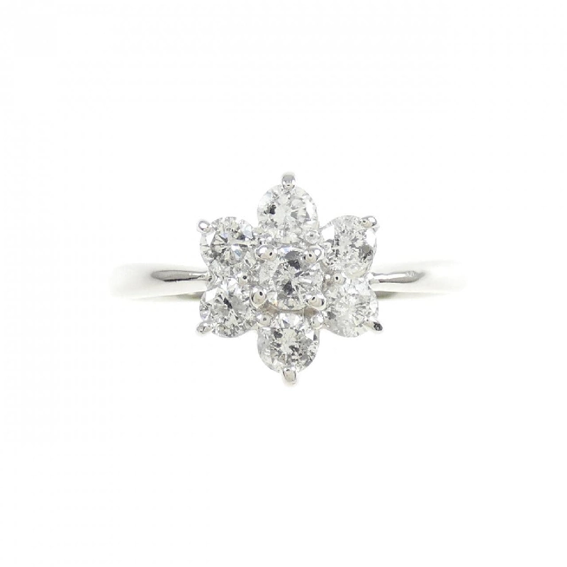 Nhẫn kim cương hoa PT900 0.50CT 669954