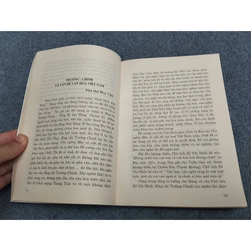 TRƯỜNG CHINH: NHÀ VĂN HOÁ, NHÀ TƯ TƯỞNG 990652