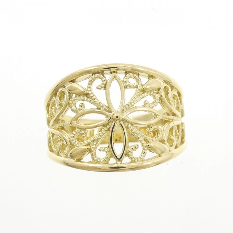 Nhẫn hoa K18YG 670540