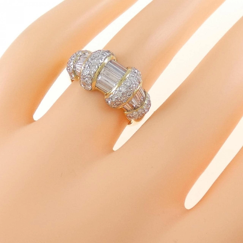 Nhẫn kim cương 750YG/750WG 2.00CT - Hàng hiệu Authentic 855216