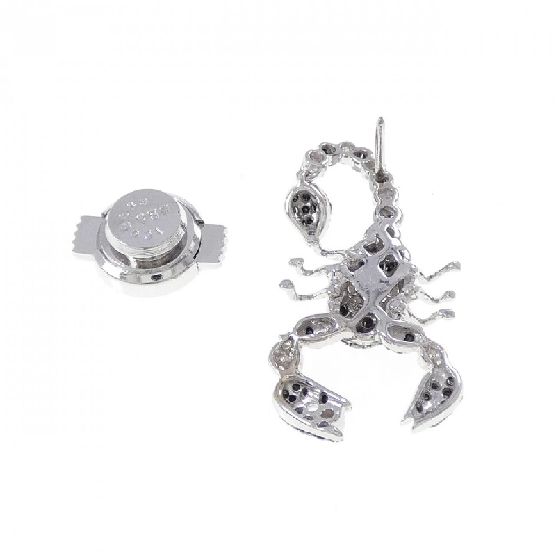 K18WG Bọ cạp Kim cương Brooch 0.36CT - Hàng hiệu Chính hãng 873635
