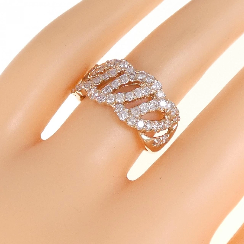 Nhẫn kim cương K18PG 1.00CT 672042