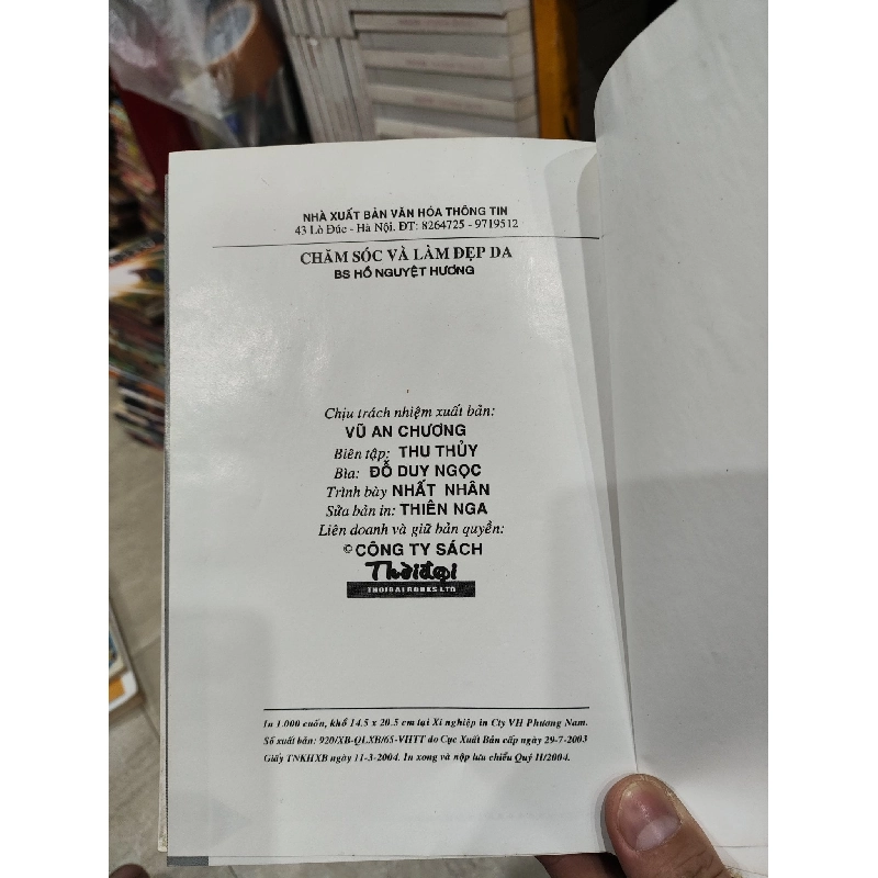 Chăm Sóc & Làm Đẹp Da - Bác Sĩ Hồ Nguyệt Hương 1022108