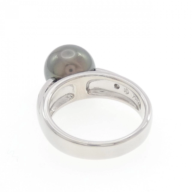 Tasaki Nhẫn Ngọc Trai Đen 10.6mm - Hàng hiệu Chính hãng 835617