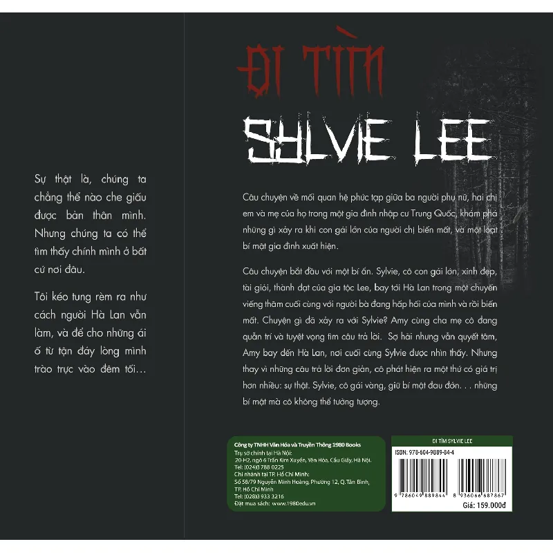 Đi Tìm Sylvie Lee - Jean Kwok 688024