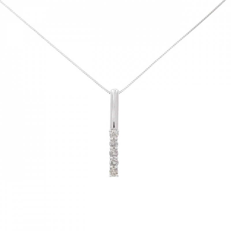 K18WG/750WG Dây chuyền kim cương 0.25CT - Hàng hiệu Chính hãng 861391