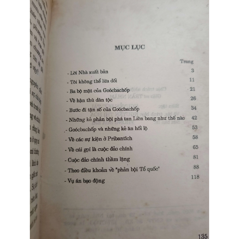 Tổng thống bị kết tội - 1994 - 135 trang - LỊCH SỬ - CHÍNH TRỊ - TRIẾT HỌC - ANTQ2911-10 712585