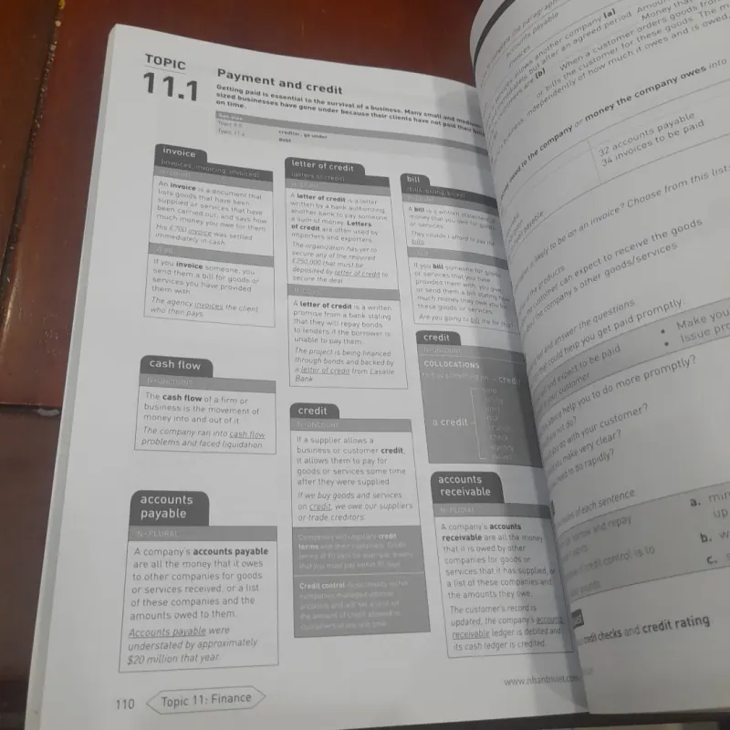 BUSINESS VOCABULARY in PRACTICE 930901