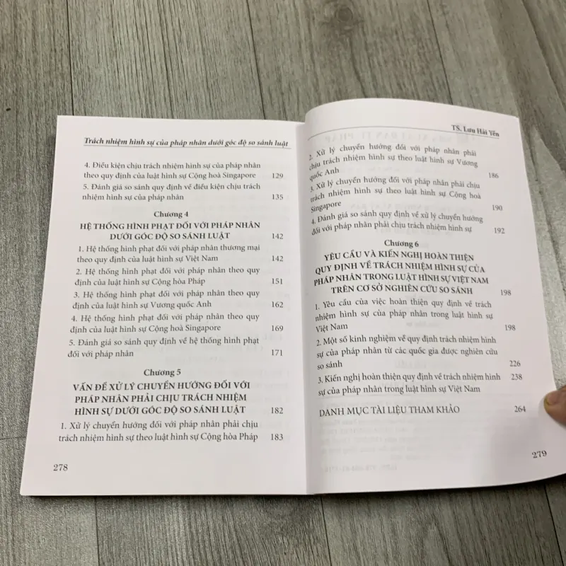Trách nhiệm hình sự của pháp nhân dưới góc độ so sánh luật.  747249