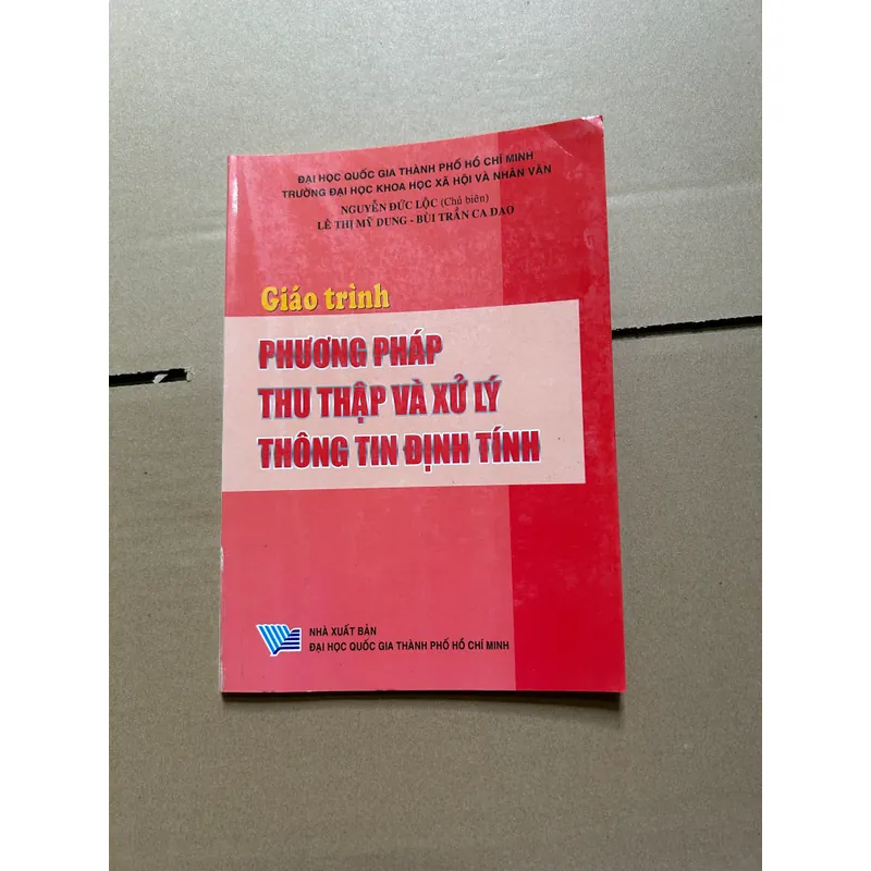 Giáo trình phương pháp thu thập và xử lý thông tin định tính 607836