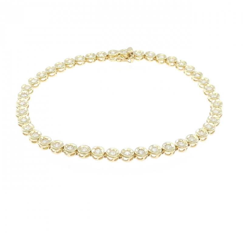 K18YG Vòng tay kim cương 1.18CT - Hàng hiệu Chính hãng 871713